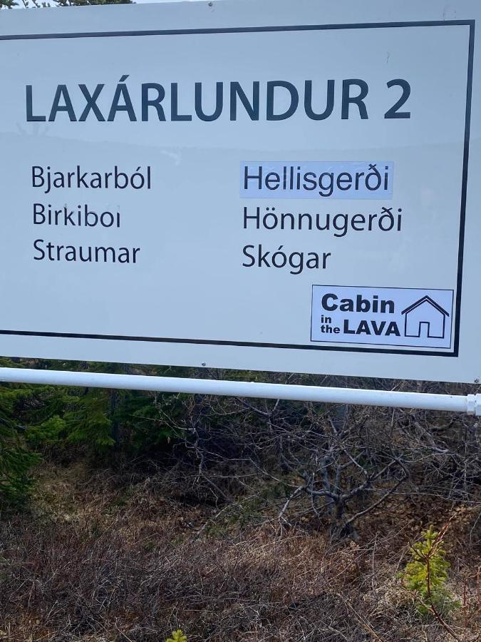 Cabin In The Lava. Near Husavik Skogar  Dış mekan fotoğraf